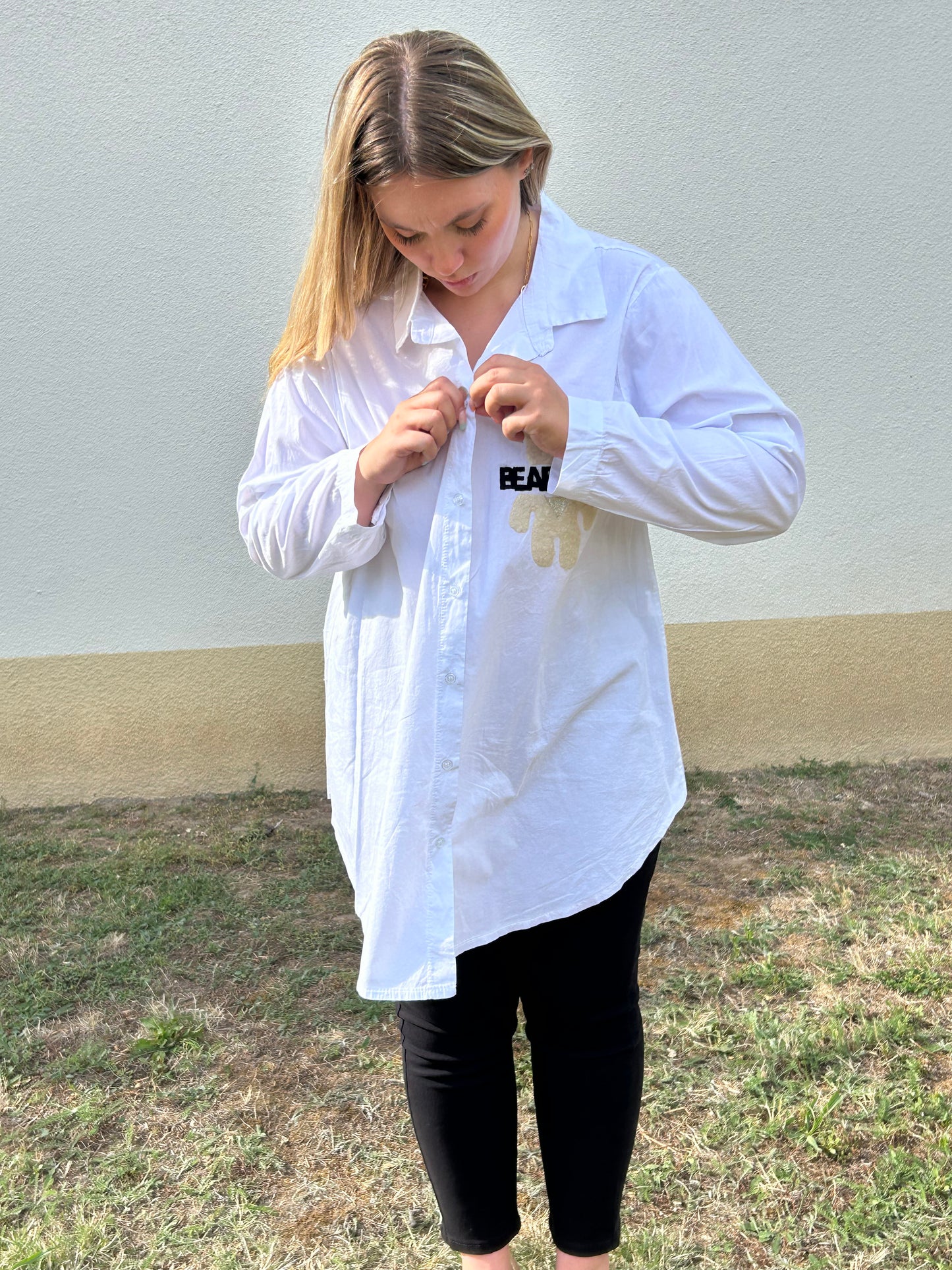 Chemise Blanche "Bears"