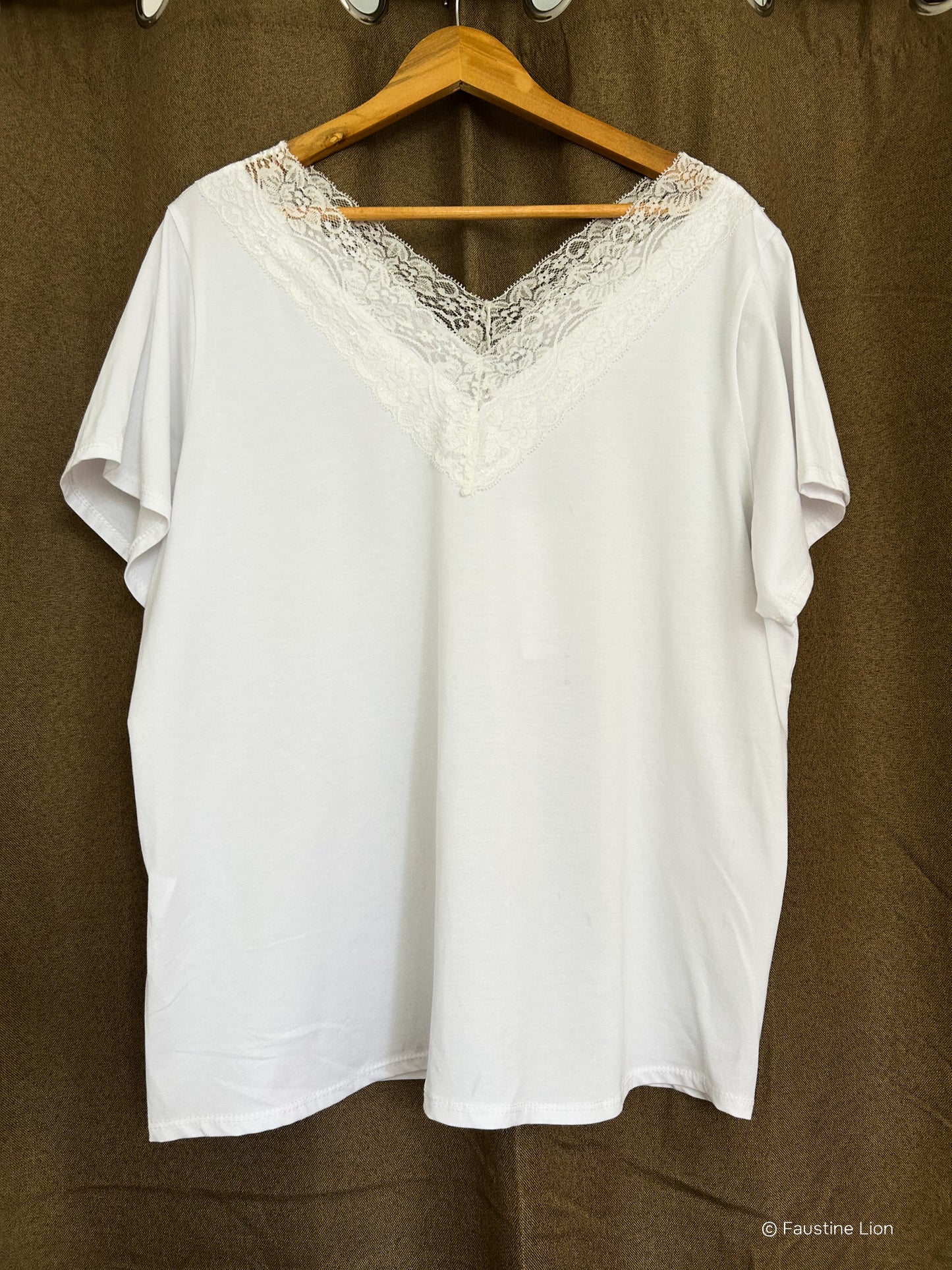 T-shirt à manche courte blanc "Blanco"