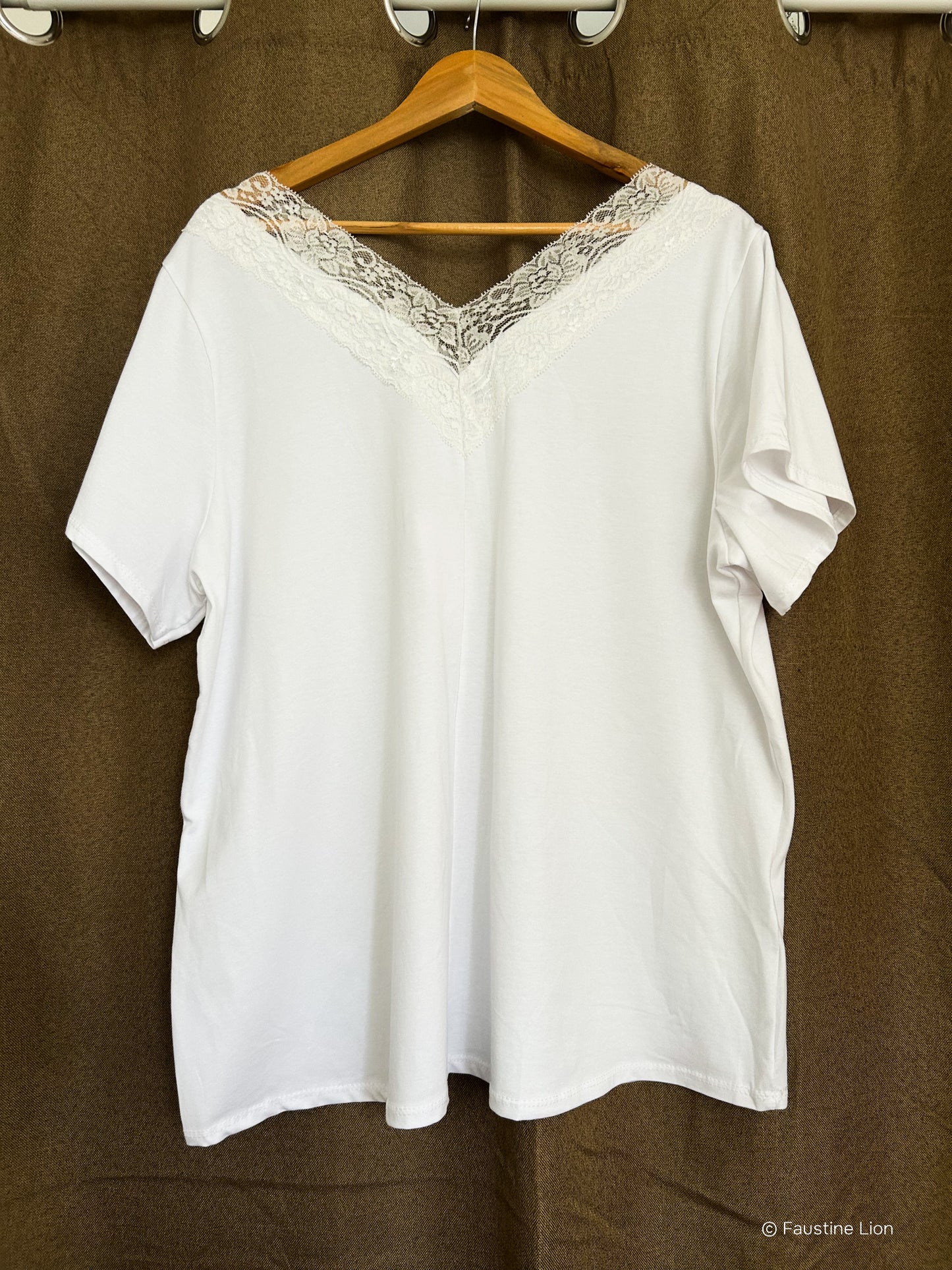 T-shirt à manche courte blanc "Blanco"