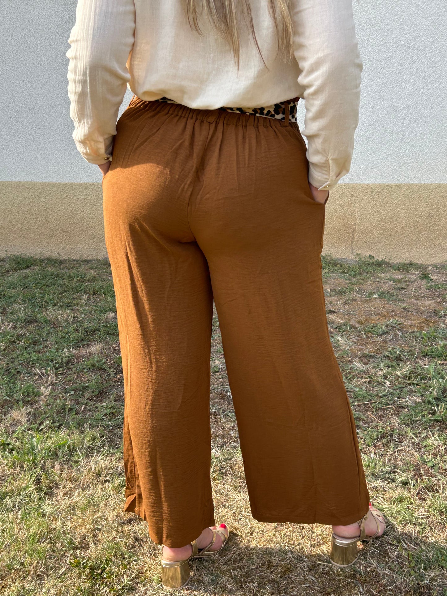 Pantalon Tabac "Zoé"