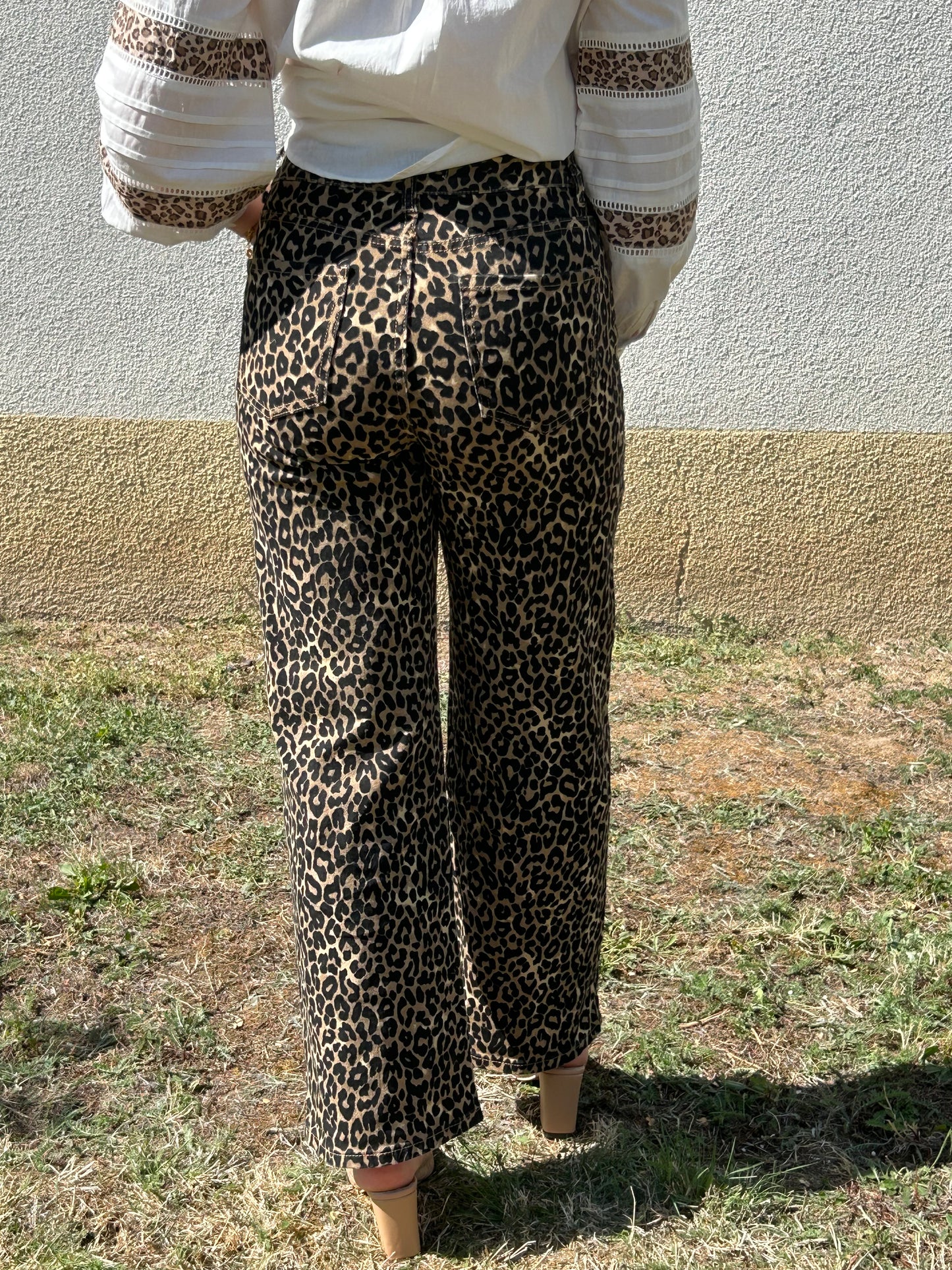 Jeans Léopard "Clara"