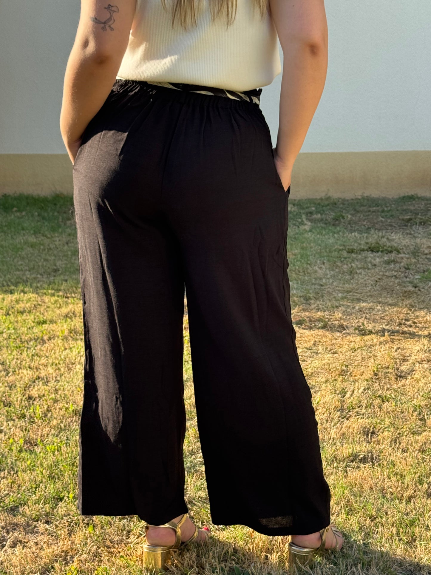 Pantalon Noir "Zoé"