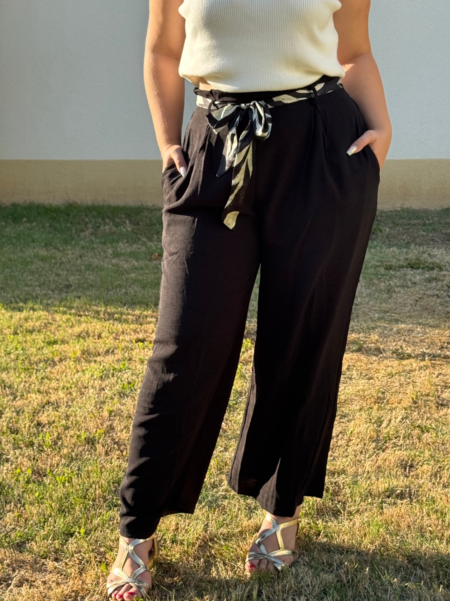 Pantalon Noir "Zoé"