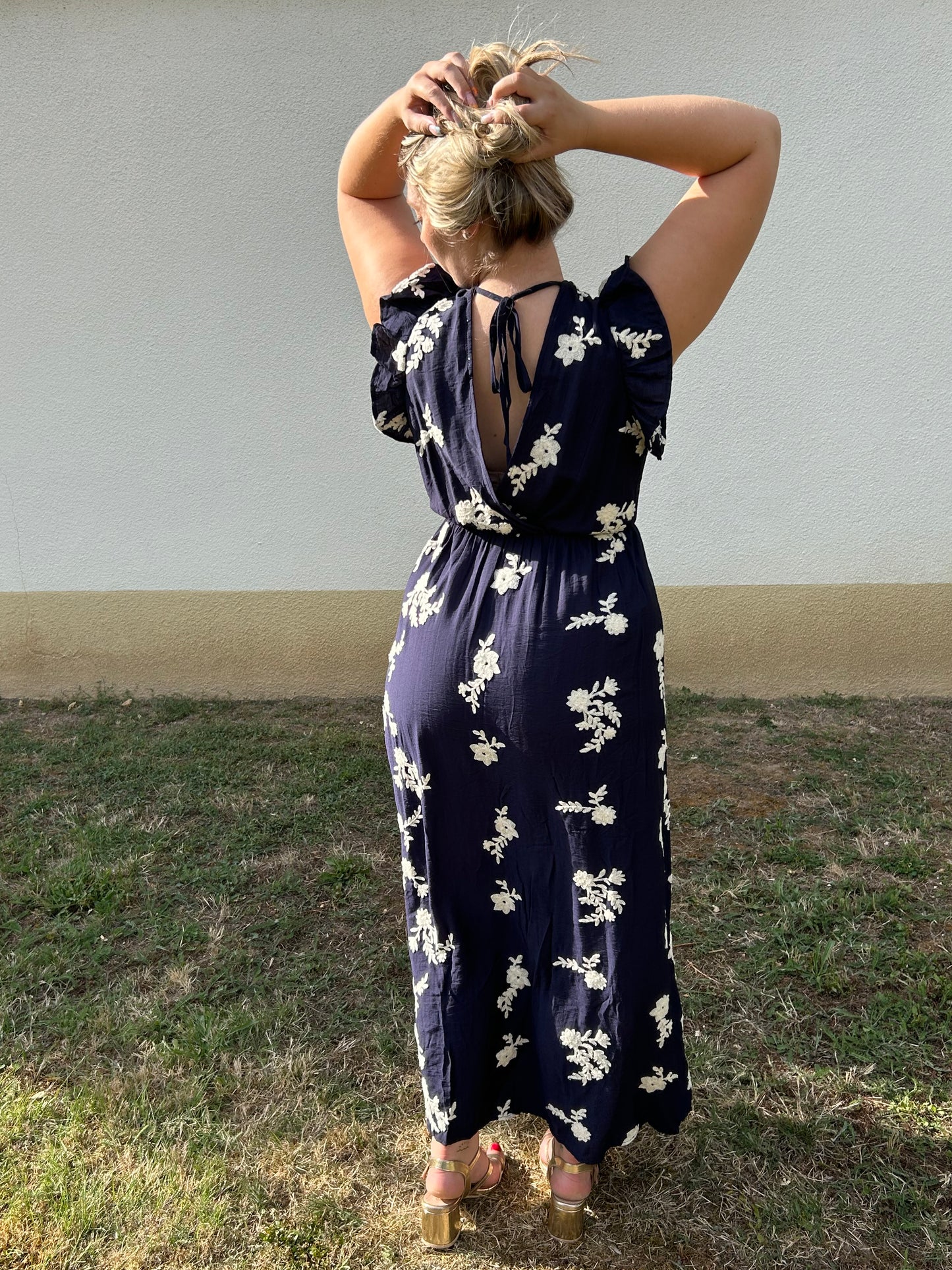 Robe Bleu marine "Constance"