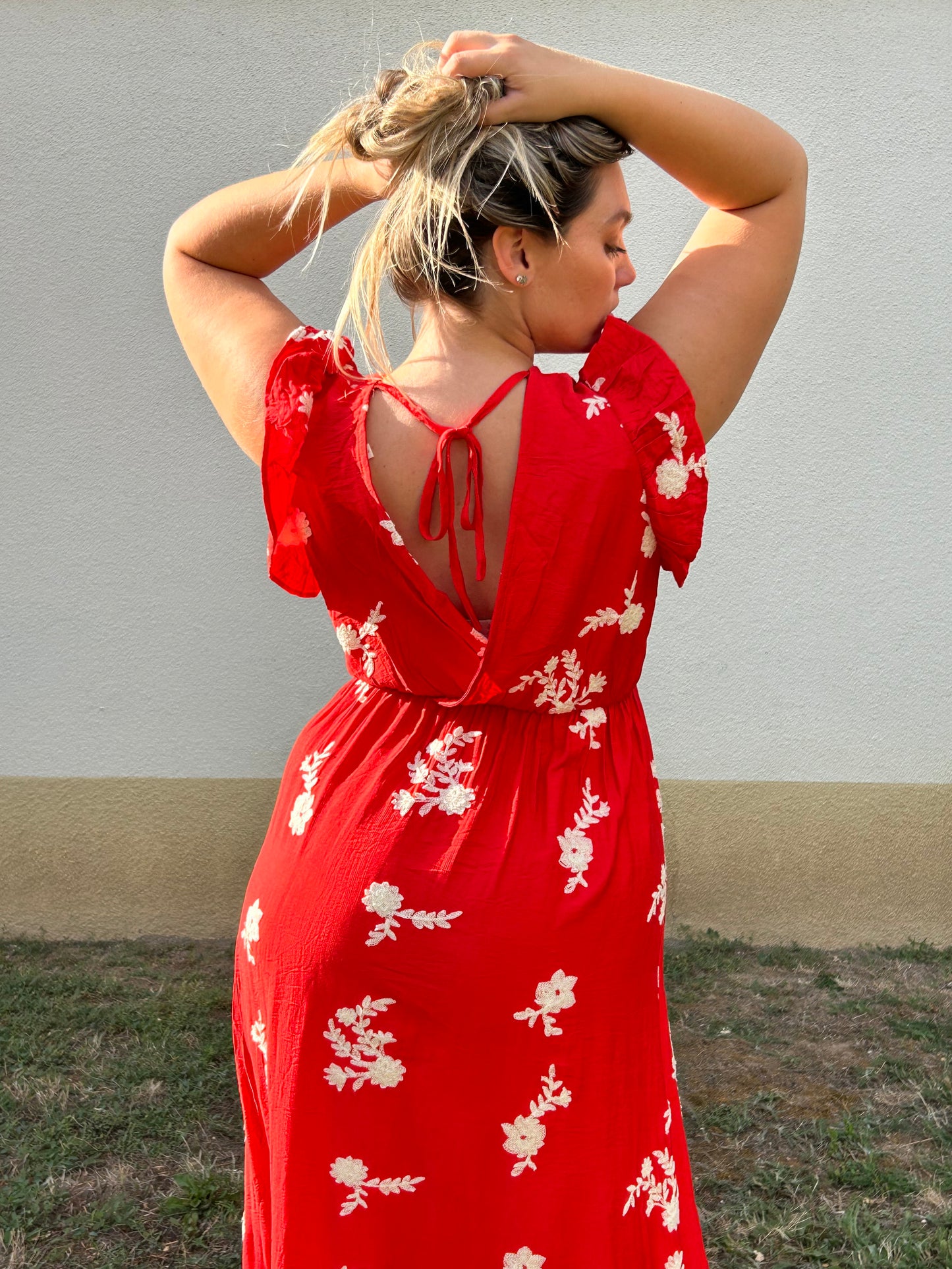 Robe Corail "Constance"