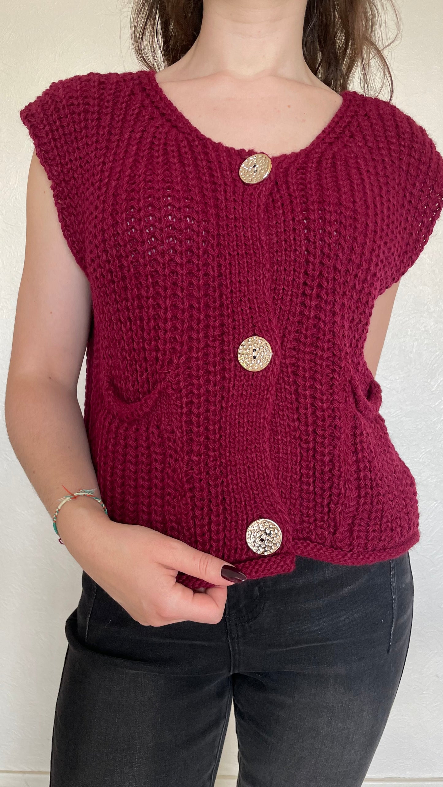 Gilet sans manche "Louisa"