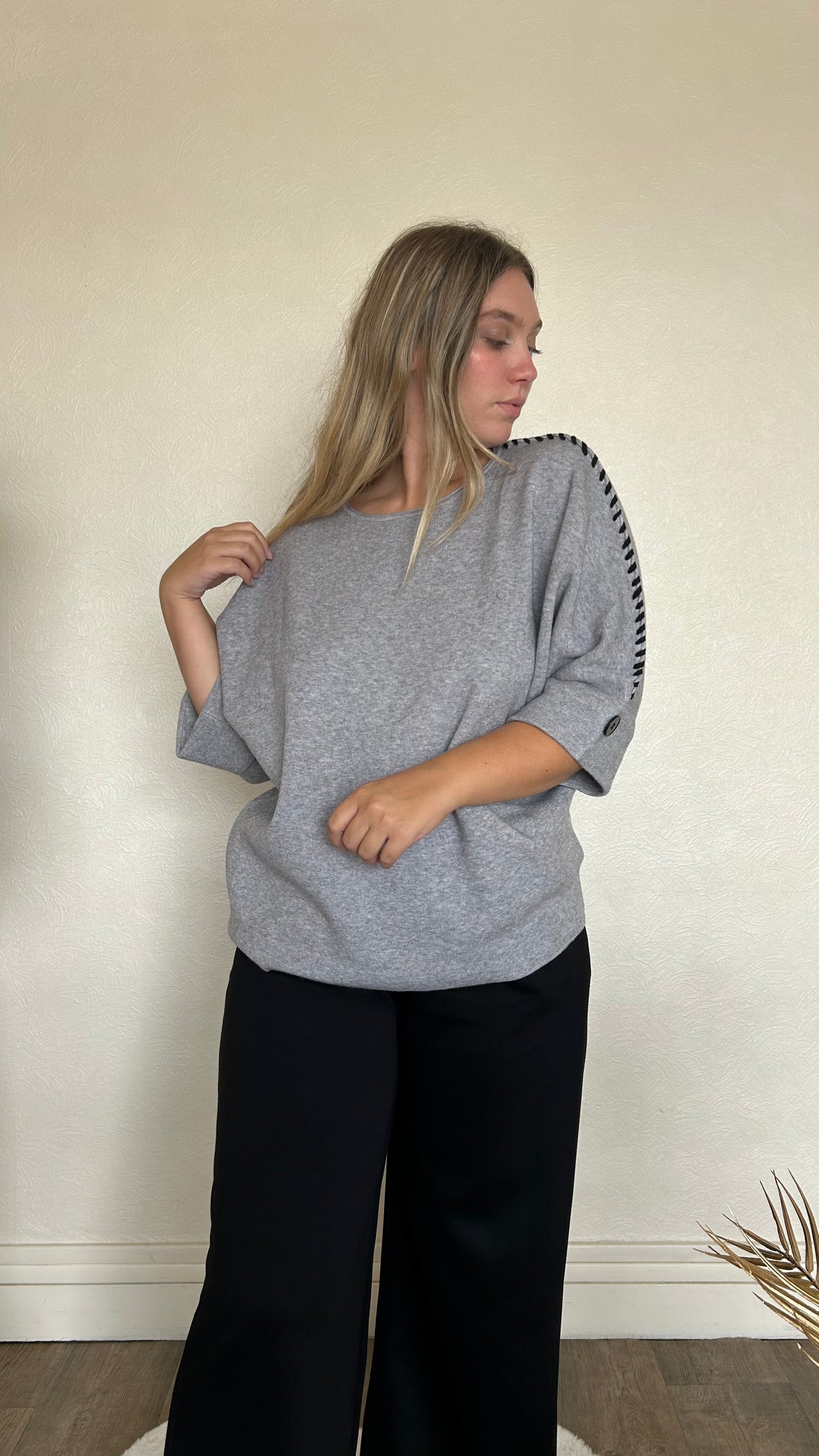 Pull manche 3/4 "Martine"