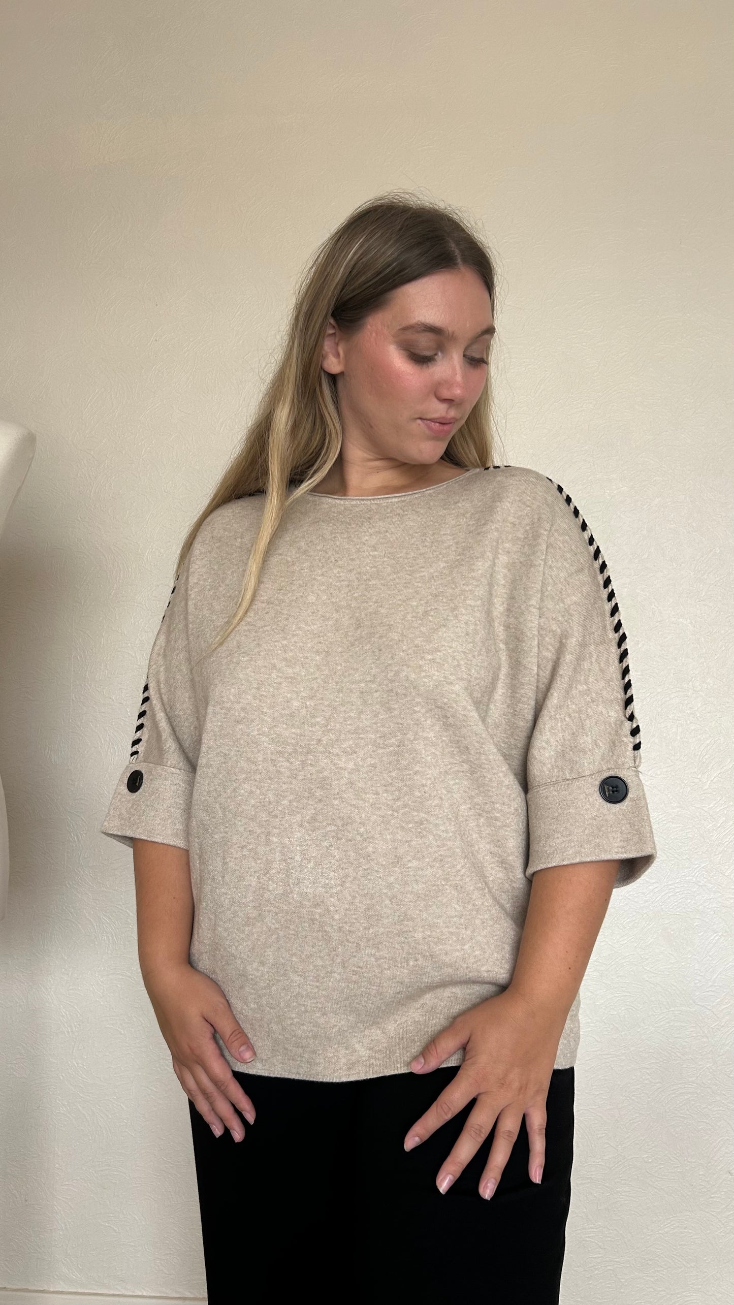 Pull manche 3/4 "Martine"