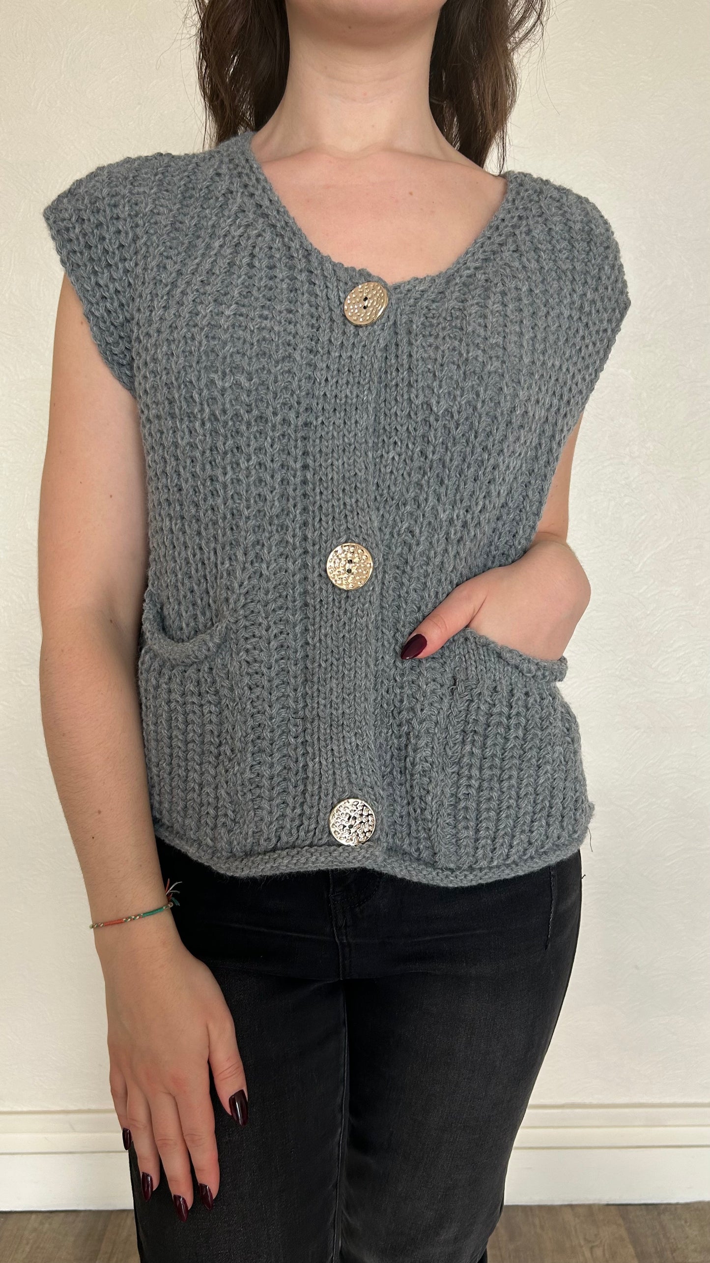 Gilet sans manche "Louisa"