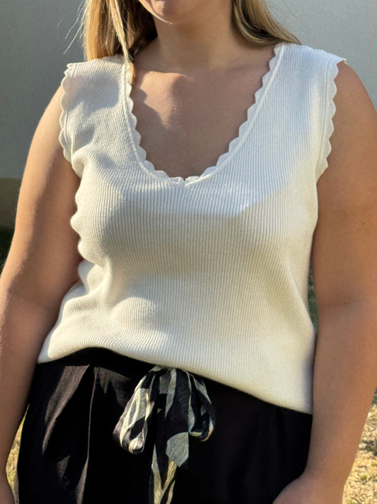 Débardeur Blanc "Clém"