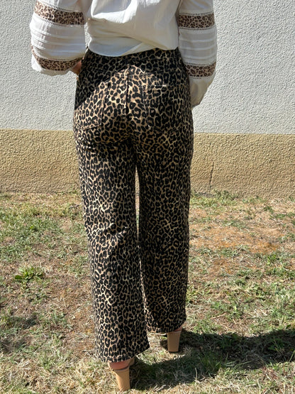 Jeans Léopard "Clara"