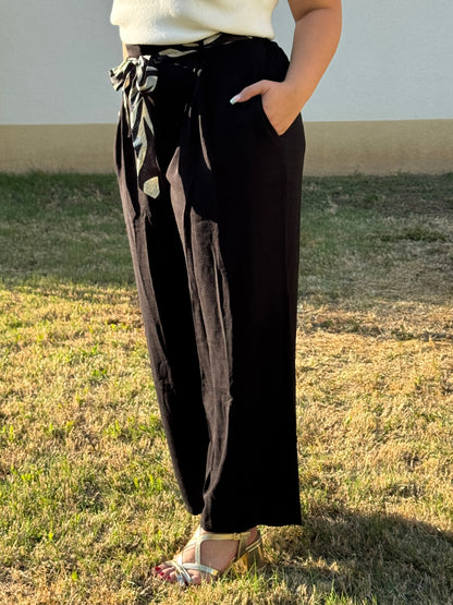 Pantalon Noir "Zoé"