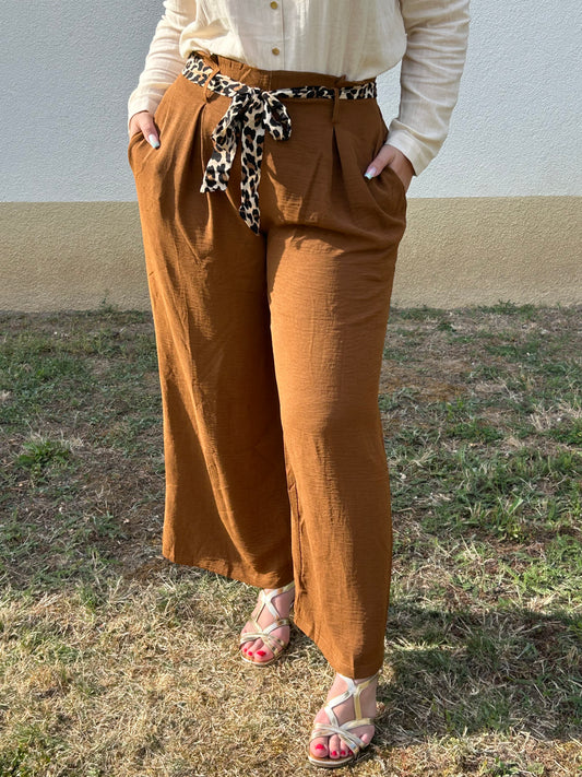 Pantalon Tabac "Zoé"