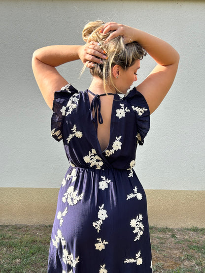 Robe Bleu marine "Constance"
