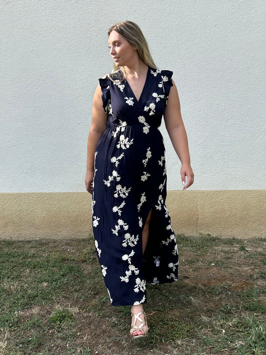 Robe Bleu marine "Constance"