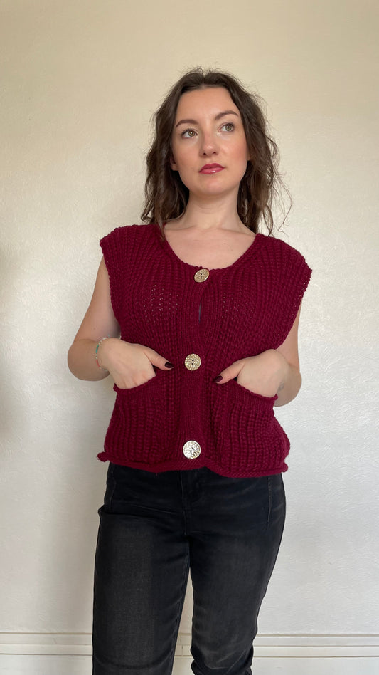 Gilet sans manche "Louisa"