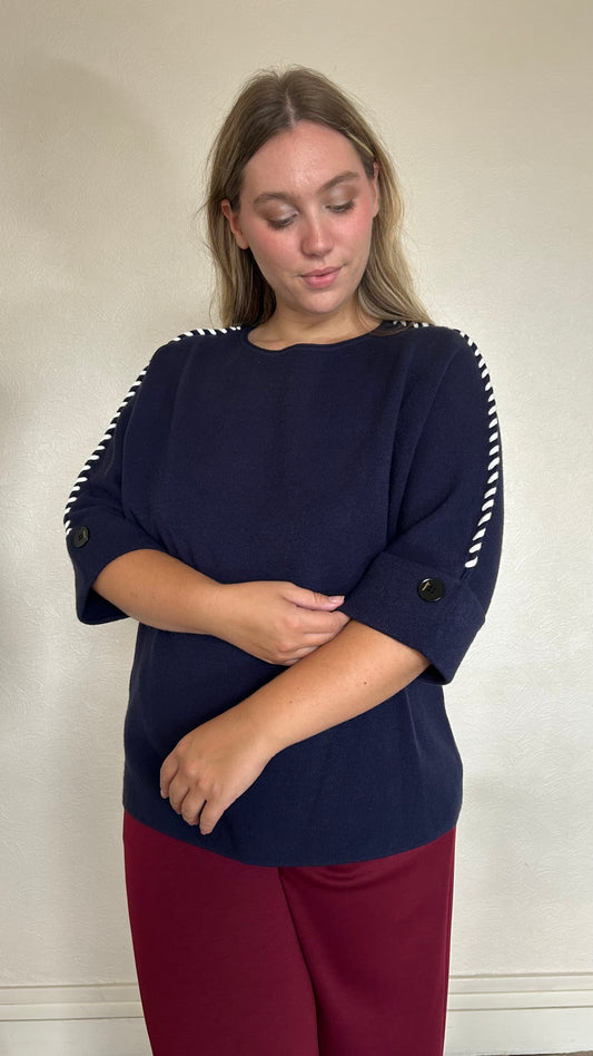 Pull manche 3/4 "Martine"
