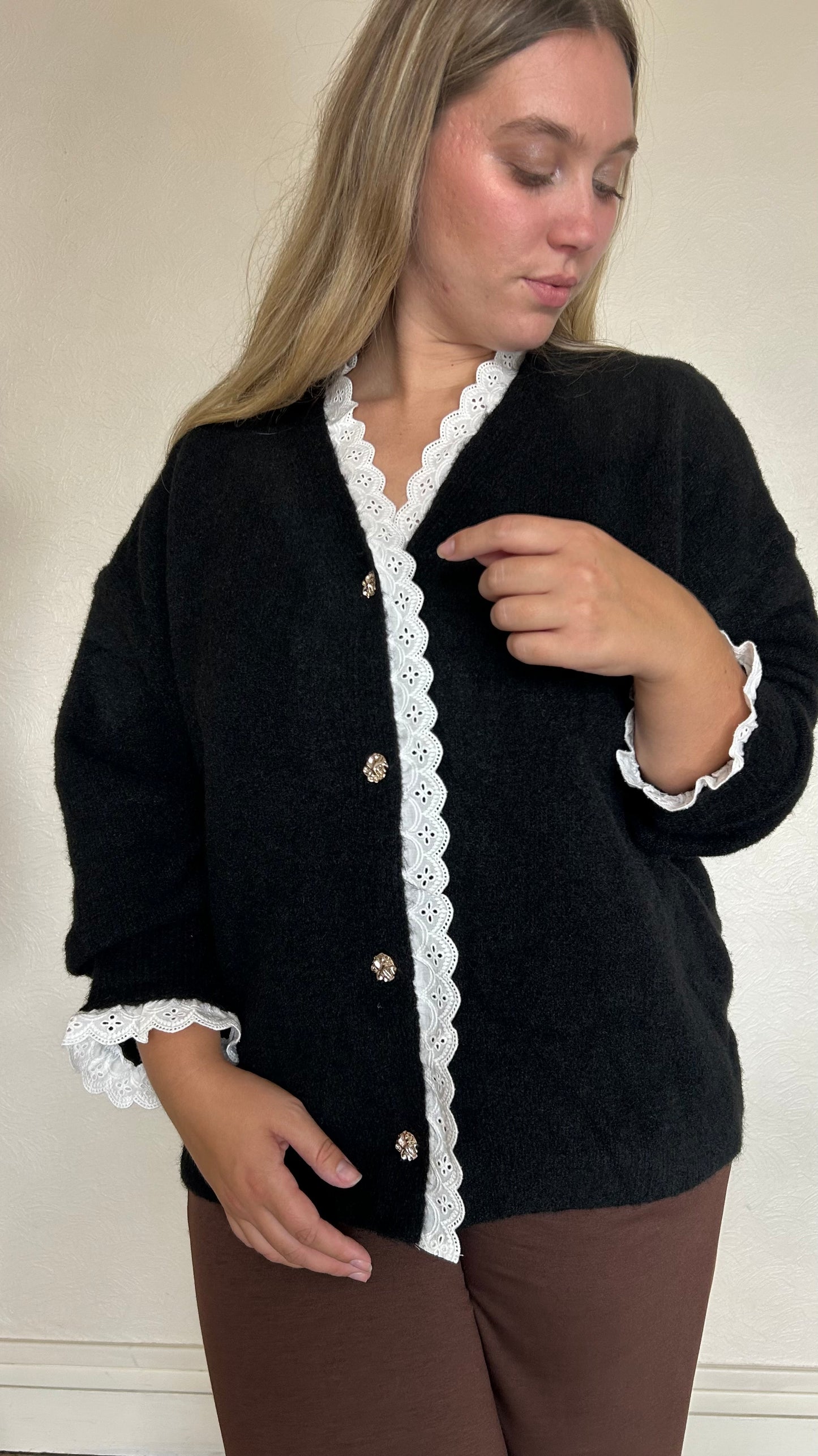 Gilet Dentelle "Agathe"