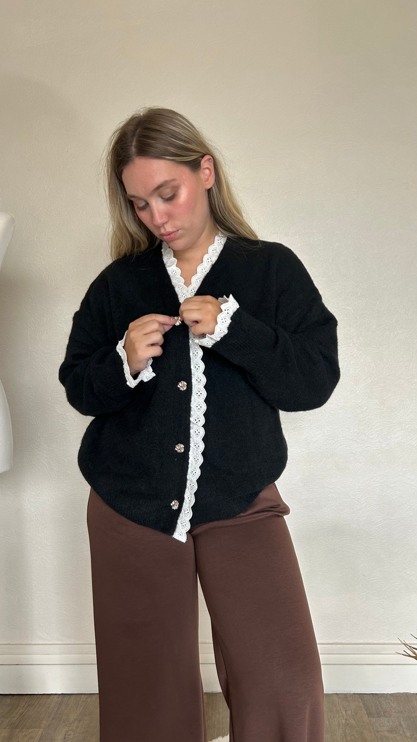 Gilet Dentelle "Agathe"