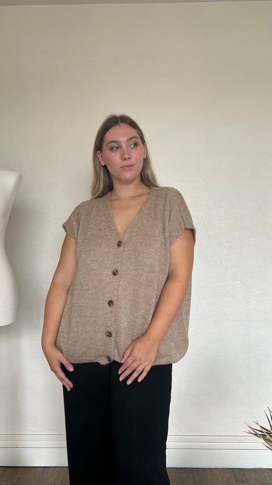 Pull sans manche "Alba"
