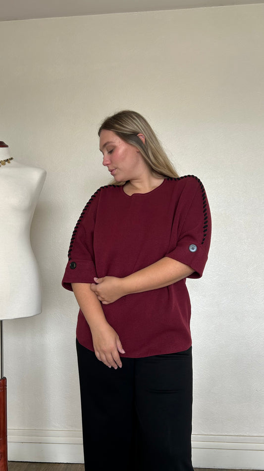 Pull manche 3/4 "Martine"