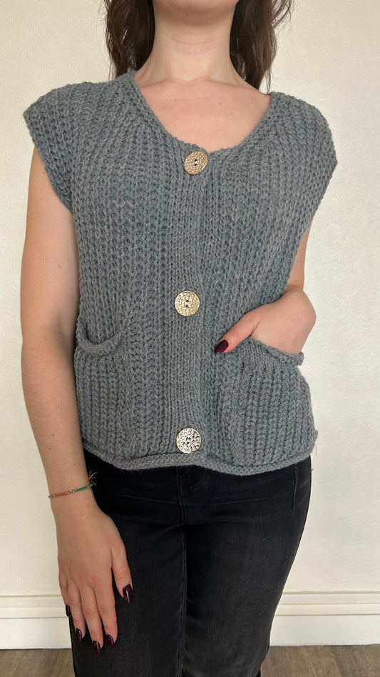 Gilet sans manche "Louisa"